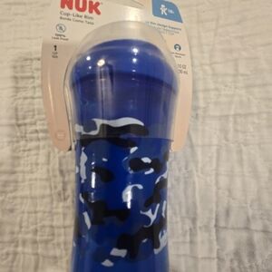 NUK Blue Camouflage Kids Cup